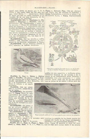 LAMINA ESPASA 37814: Planga y plano