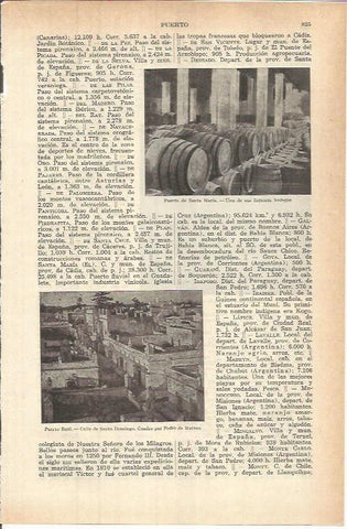 LAMINA ESPASA 37845: Bodega en Puerto de Santa Maria
