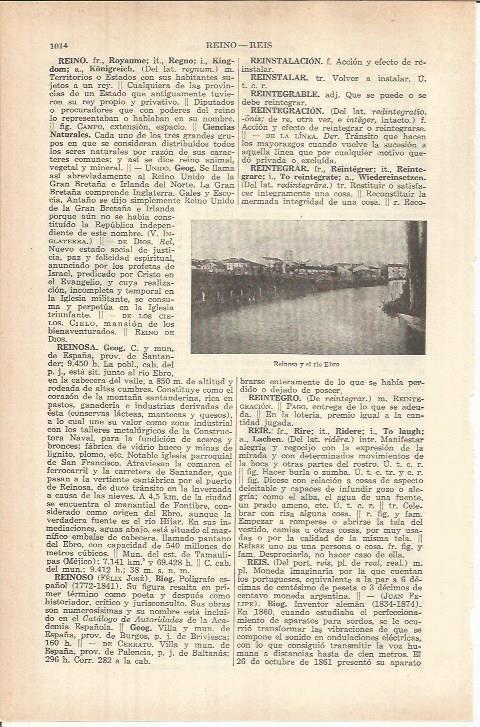 LAMINA ESPASA 37874: Reinosa y el rio Ebro