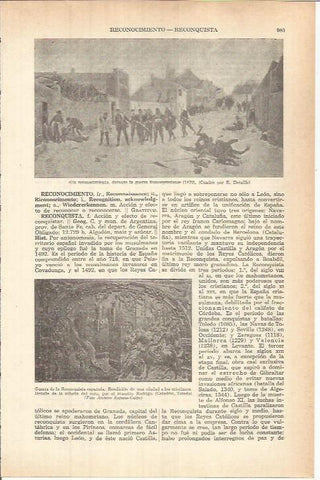 LAMINA ESPASA 37866: Un reconocimiento, por E. Detaille