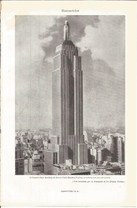 LAMINA ESPASA 37860:  Empire State Building en Nueva York