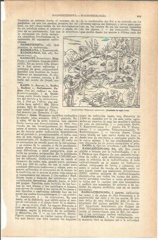 LAMINA ESPASA 37854: Buscado minerales, grabado del siglo XVII
