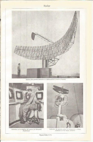 LAMINA ESPASA 37853: Radar