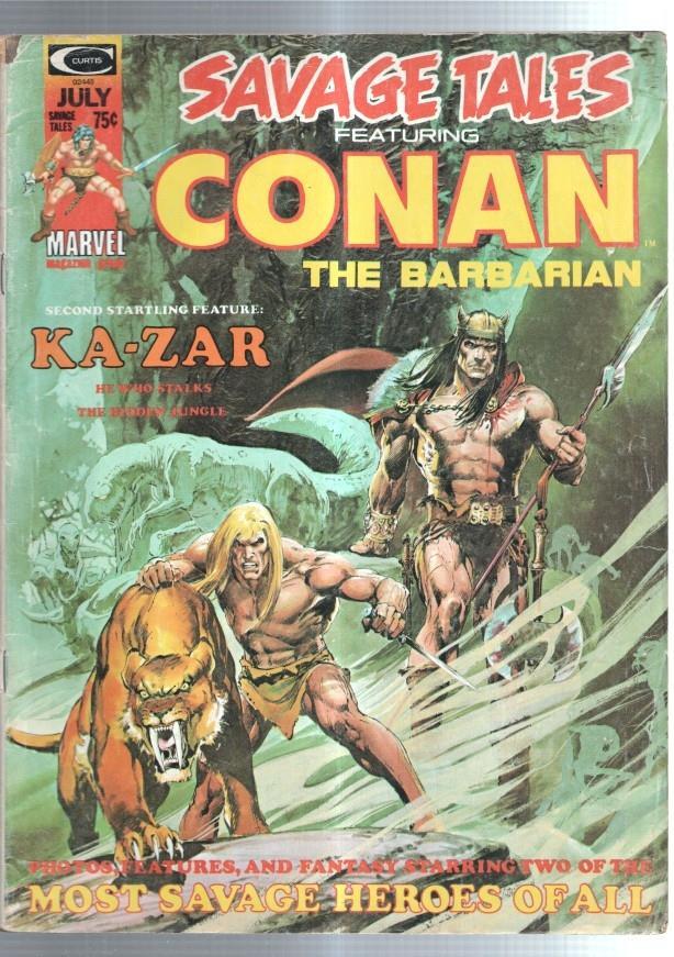 Savage Tales Featuring:  Conan the barbarian numero 5