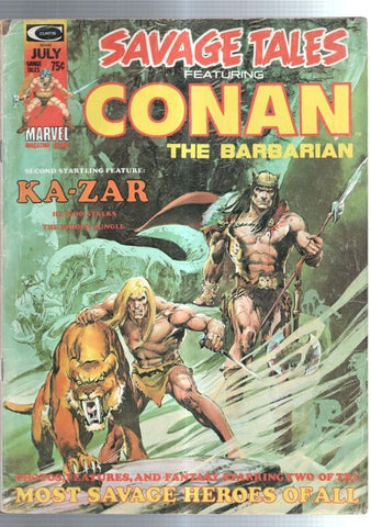 Savage Tales Featuring:  Conan the barbarian numero 5
