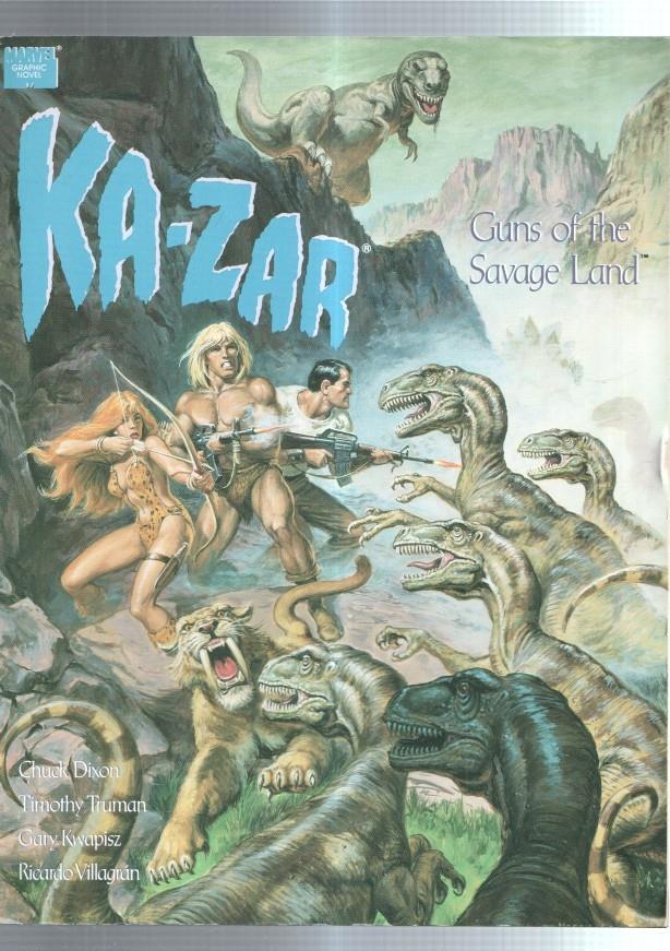 Graphic Novel: Kazar Guns of the Savage Land