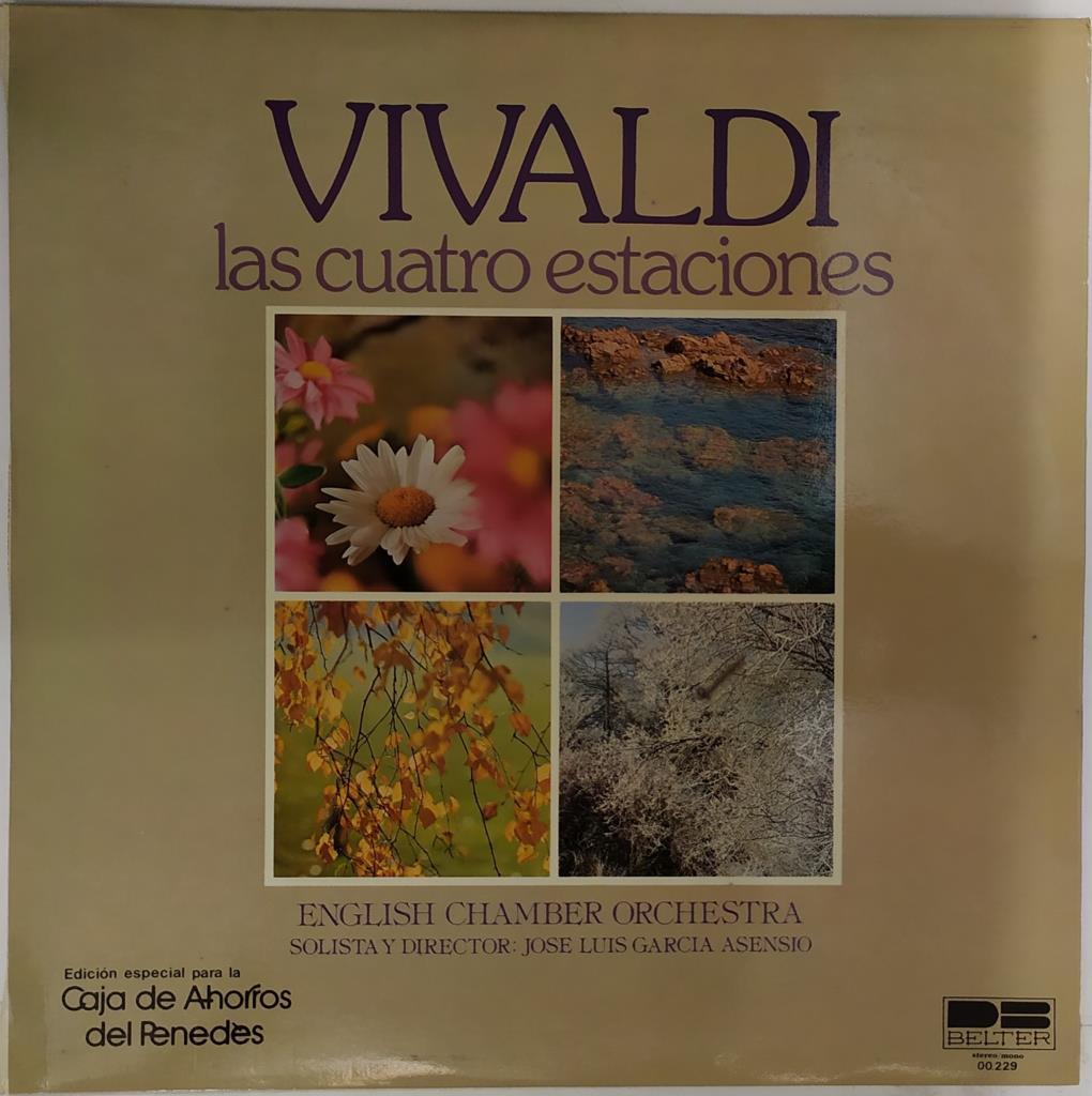 Disco/Vinilo-LP: Vivaldi las cuatro estaciones