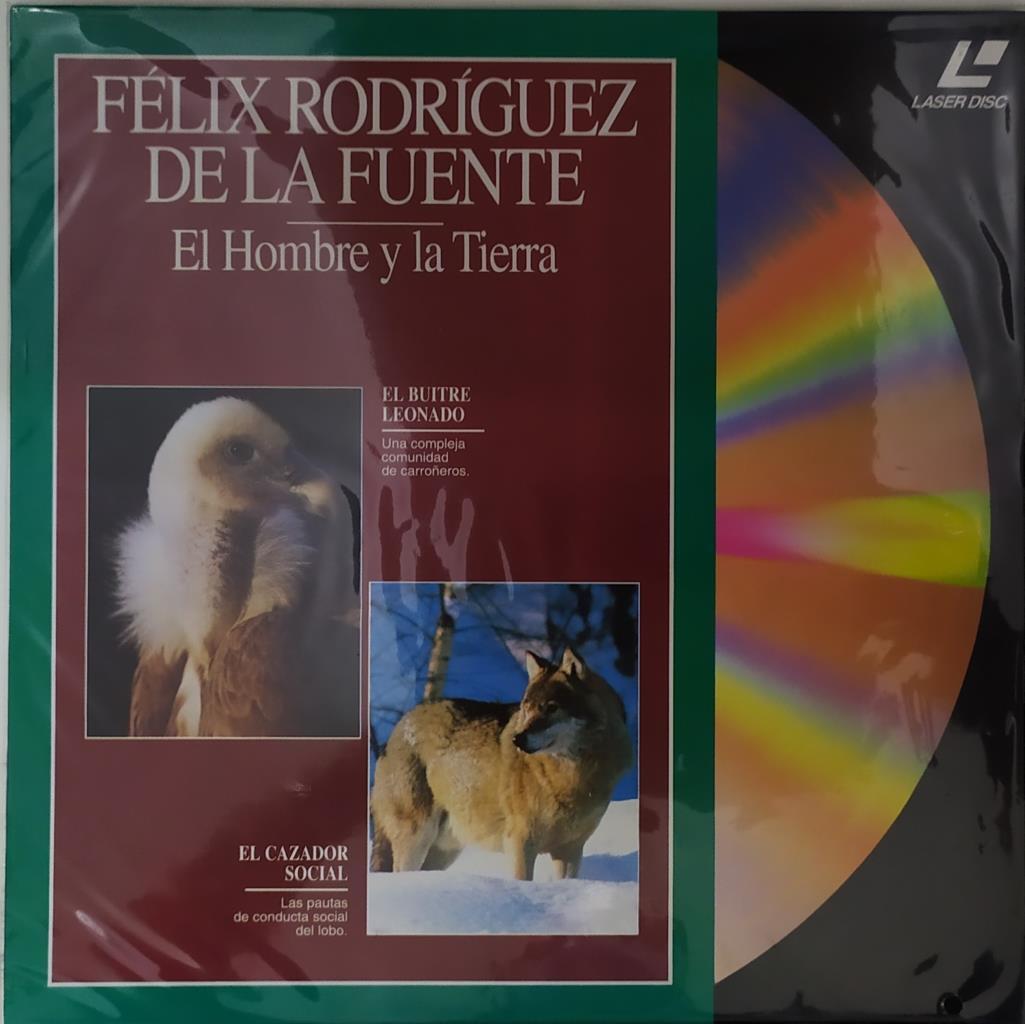 Laser Disc: Felix Rodriguez de la Fuente - El Hombre y la Tierra 12: El buitre leonardo y Cazador social