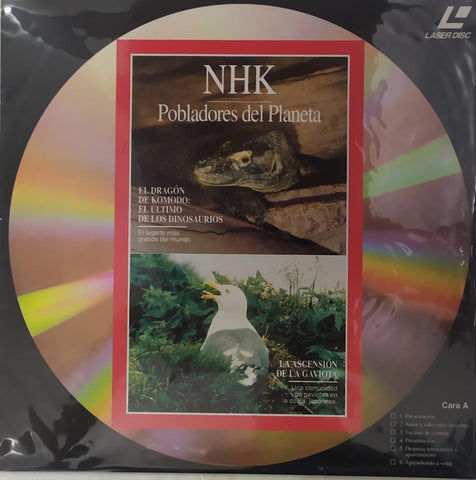 Laser Disc: NHK 17 - Pobladores del planeta
