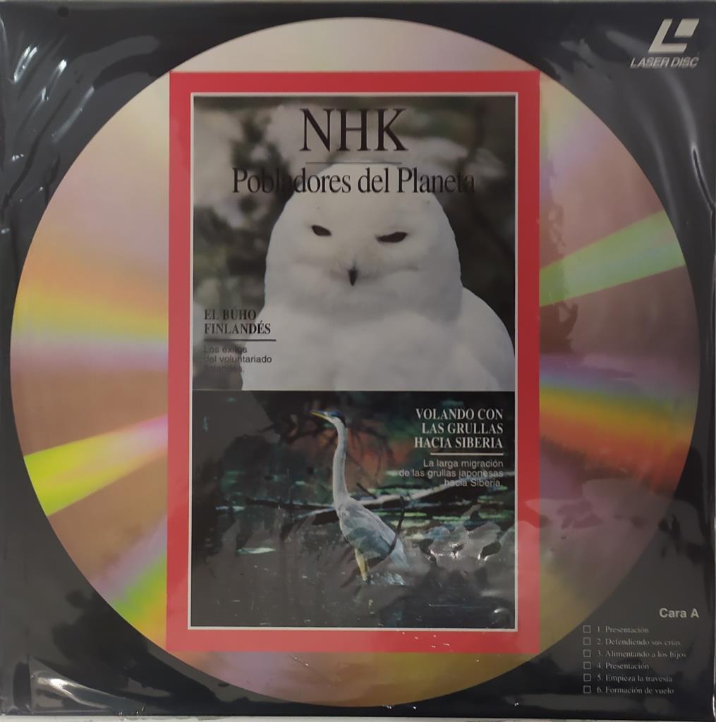 Laser Disc: NHK 20 - Pobladores del planeta
