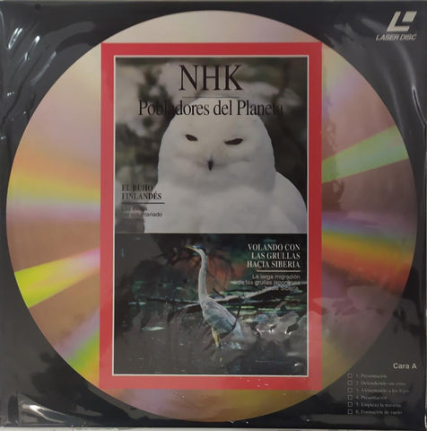 Laser Disc: NHK 20 - Pobladores del planeta