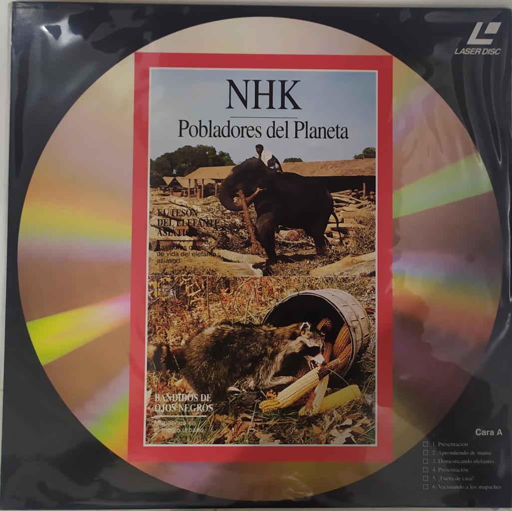 Laser Disc: NHK 18 - Pobladores del planeta