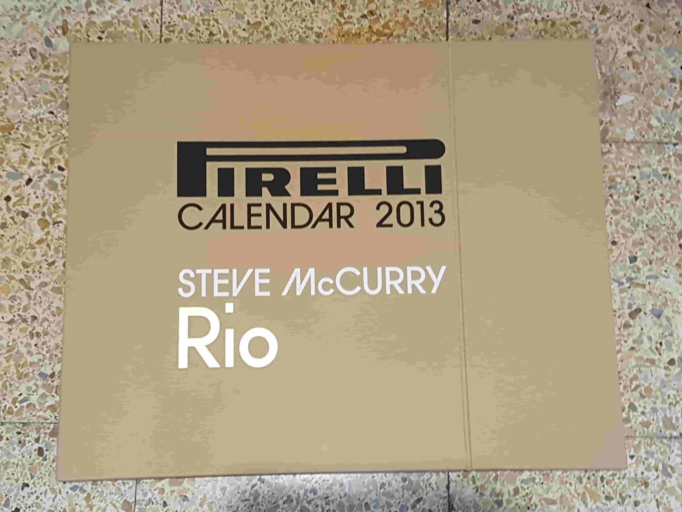 Calendario: Pirelli 2013, fotografias por Steve McCurry - Rio