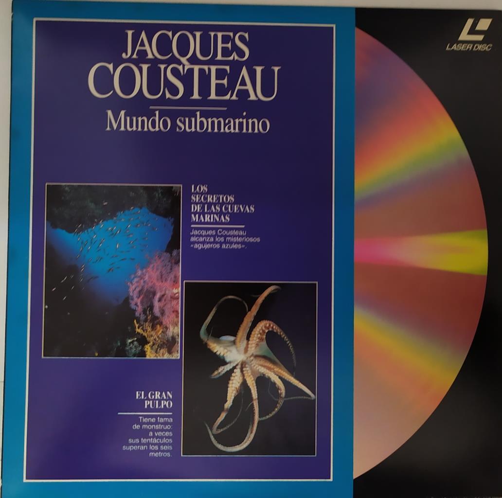 Laser Disc: Jacques Cousteau 14 - Mundo Submarino