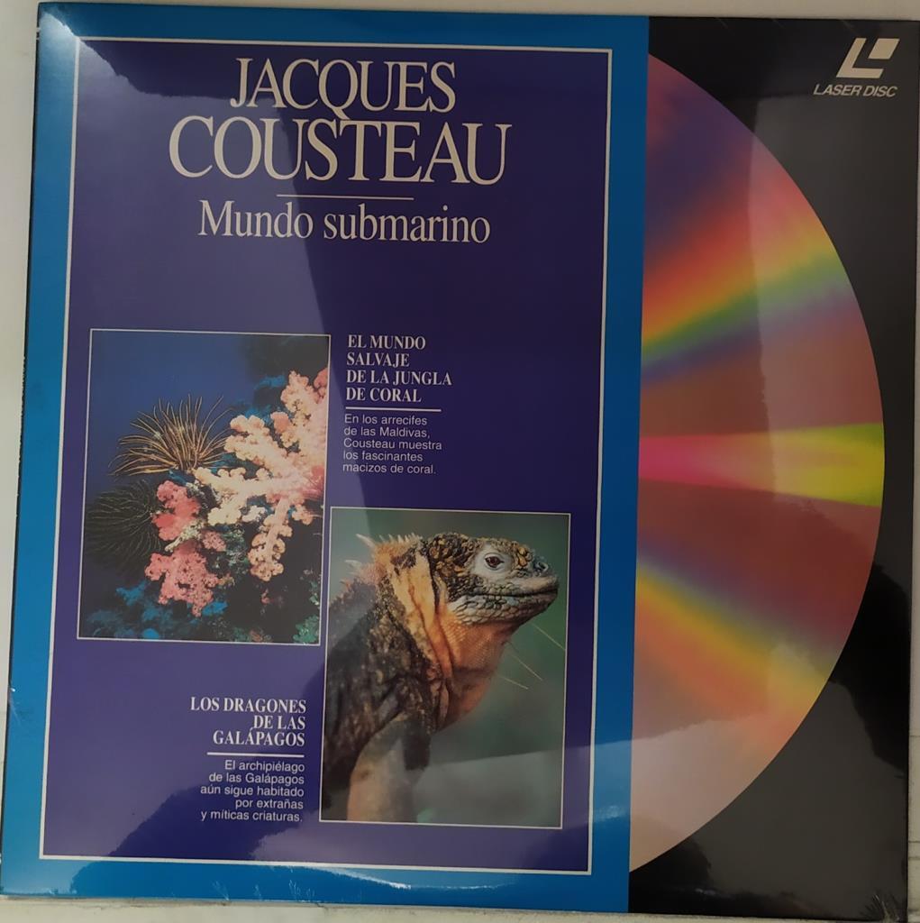 Laser Disc: Jacques Cousteau 13 - Mundo Submarino