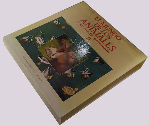 CAJA colección Laser Disc: El mundo de los animales y su medio ambiente II (SOLO CAJA, NO INCLUYE DISCOS)