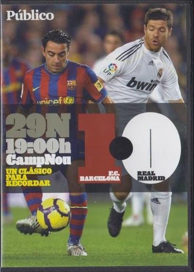 DVD: Un clasico para recordar - 29N 19:00 Barça - Madrid 1-0