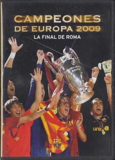 DVD: Campeones de Europa 2009 - La final de Roma