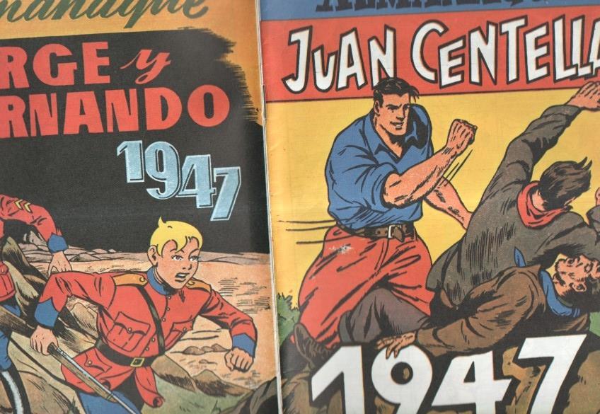 Facsimil: Juan Centella + Jorge y Fernando, almanaque 1947
