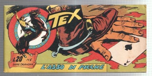 Facsimil: TEX serie Oklahoma numero 01: L'asso di picche