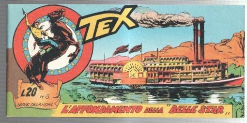 Facsimil: TEX serie Oklahoma numero 06: L'affondamento della Belle Star