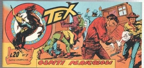 Facsimil: TEX serie Oklahoma numero 07: Ospiti pericolosi