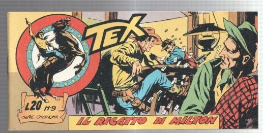 Facsimil: TEX serie Oklahoma numero 09: Il ricatto di Milton