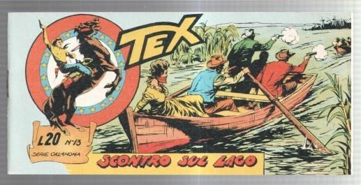 Facsimil: TEX serie Oklahoma numero 13: Scontro sul lago