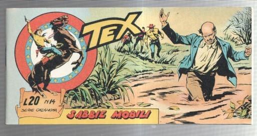 Facsimil: TEX serie Oklahoma numero 14: Sabbie mobili