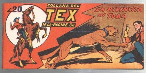 Facsimil: Collana del TEX  numero 68: La rivincita di Toba