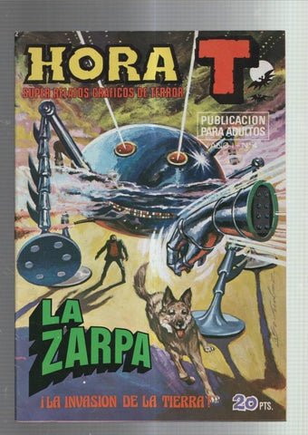 Bruguera: Hora T numero 04 : Zarpa de Acero: La invasion de la tierra