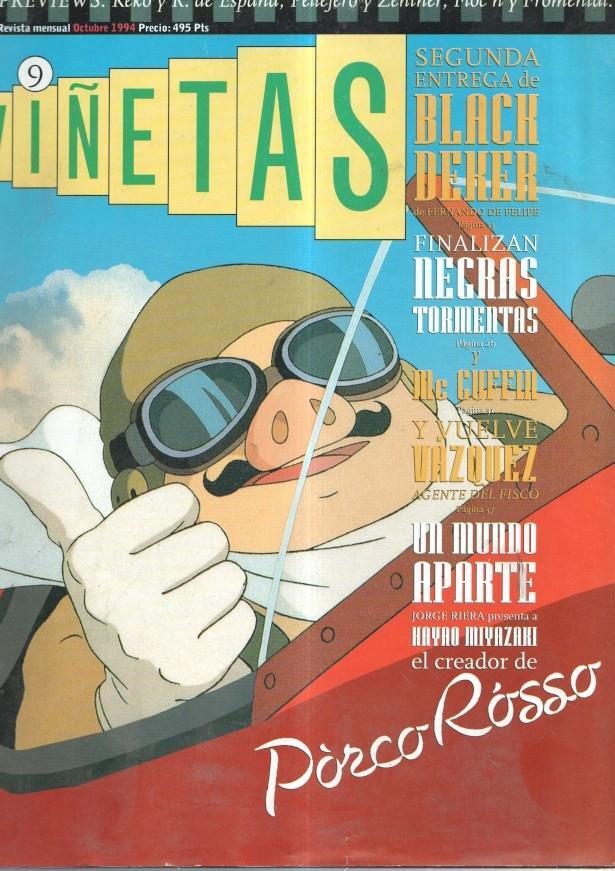 Glenat: Viñetas revista mensual numero 09: Hayao Miyazaki