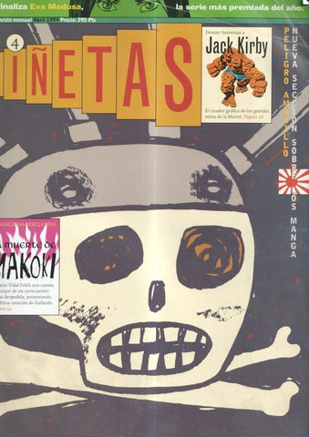 Glenat: Viñetas revista mensual numero 04: dossier Jack Kirby