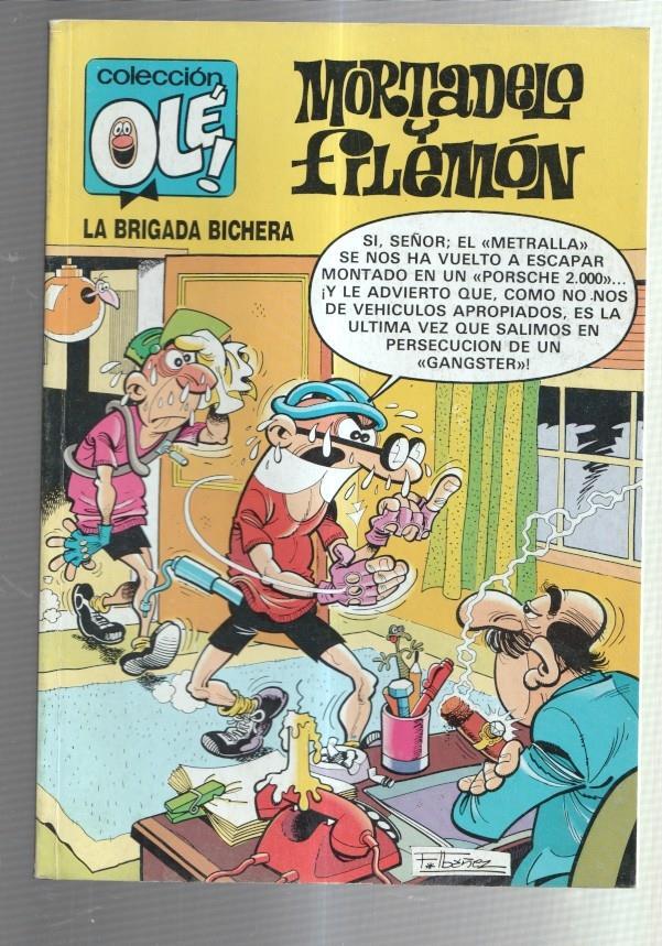 Coleccion Ole numero 219  Mortadelo y Filemon: La brigada bichera