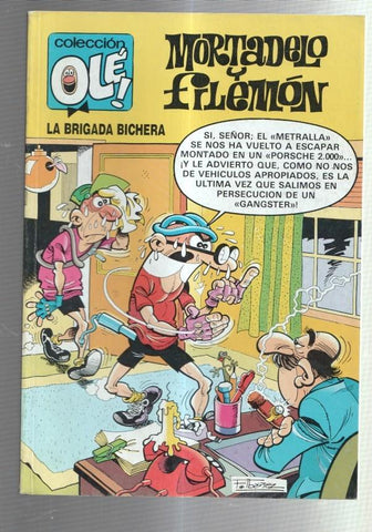 Coleccion Ole numero 219  Mortadelo y Filemon: La brigada bichera