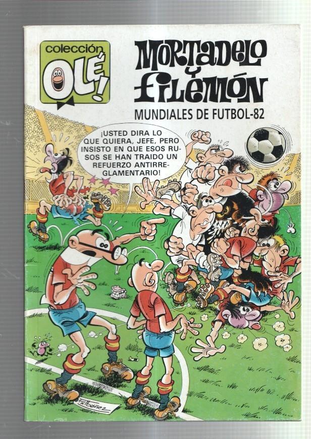 Coleccion Ole numero 242  Mortadelo y Filemon: Mundiales de Futbol-82