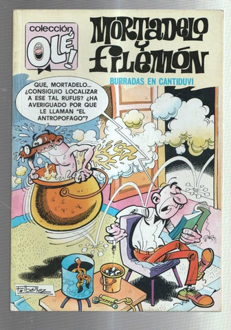 Coleccion Ole numero 161-M. 267 Mortadelo y Filemon: Burradas en cantiduvi