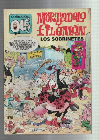 Coleccion Ole numero 344-M. 110 Mortadelo y Filemon: Los sobrinetes