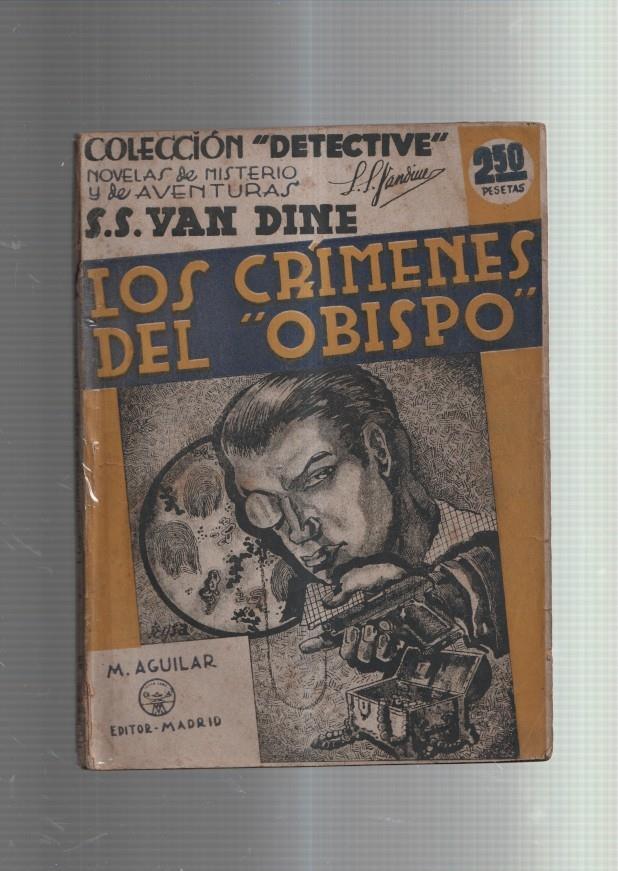 Coleccion Detective: Los crimenes del obispo (aviejada, cello lado lomo)