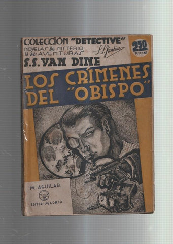 Coleccion Detective: Los crimenes del obispo (aviejada, cello lado lomo)