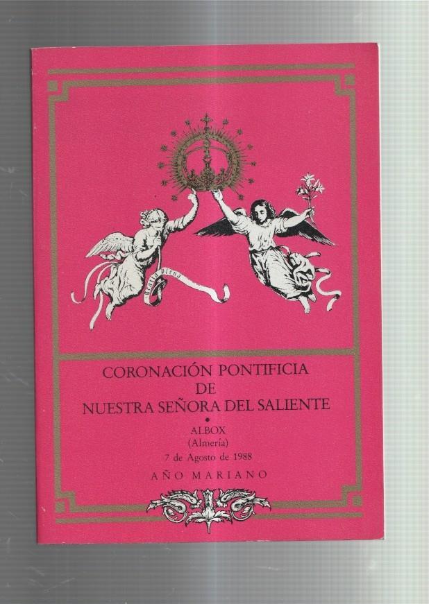 Coronacion Pontificia de Nuestra Señora del Saliente (7.8.1988)-albox (almeria)