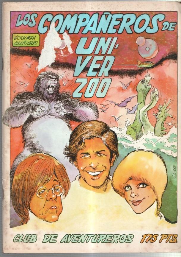 Adolfo Usero: Los Compañeros de Univerzoo (leve deterioro cubierta segun imagen)
