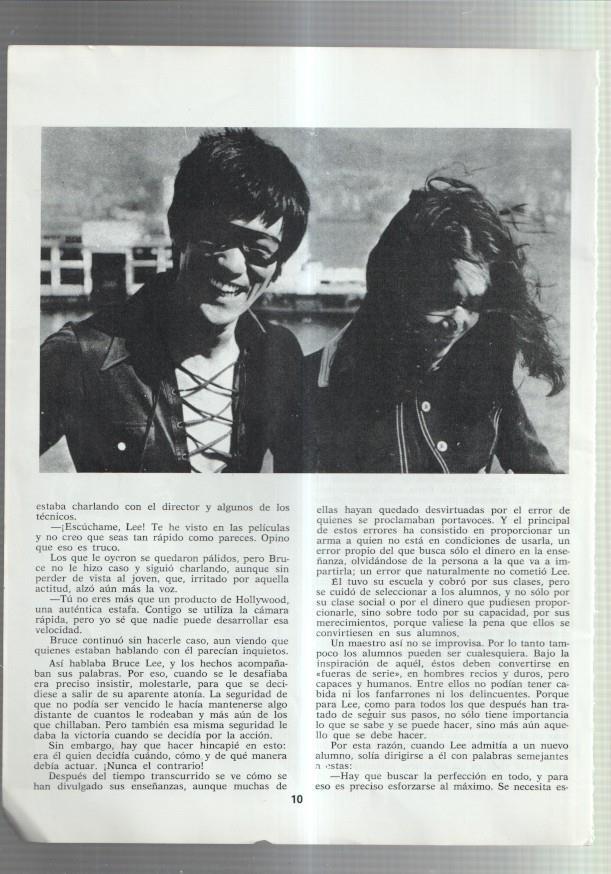 Lamina Bruce Lee numerada 03 