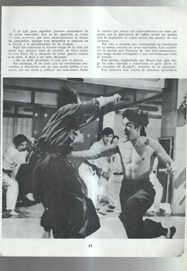 Lamina Bruce Lee numerada 05