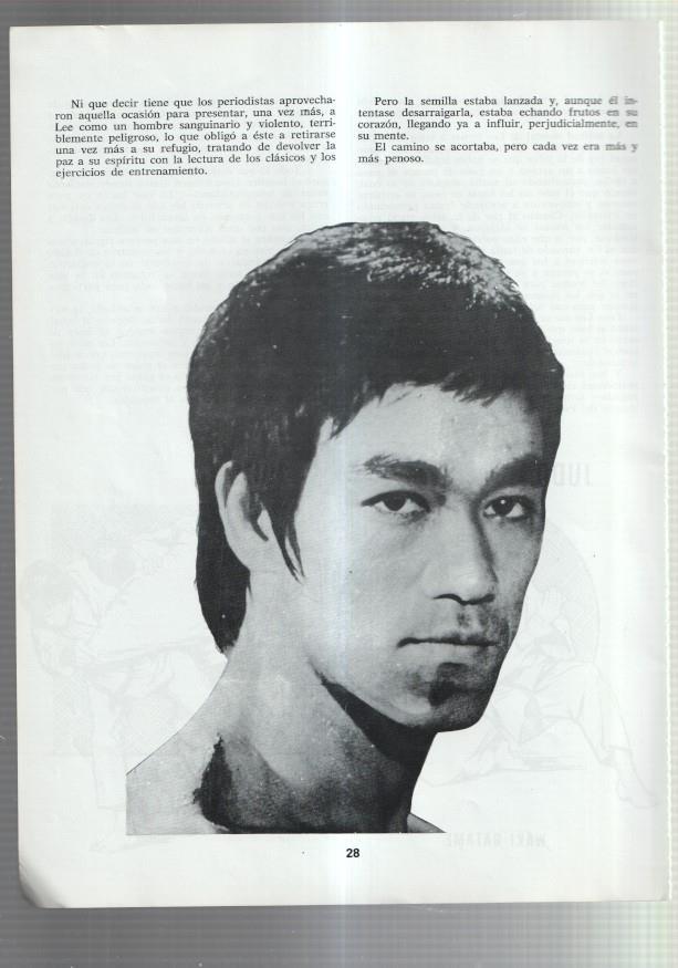 Lamina Bruce Lee numerada 07