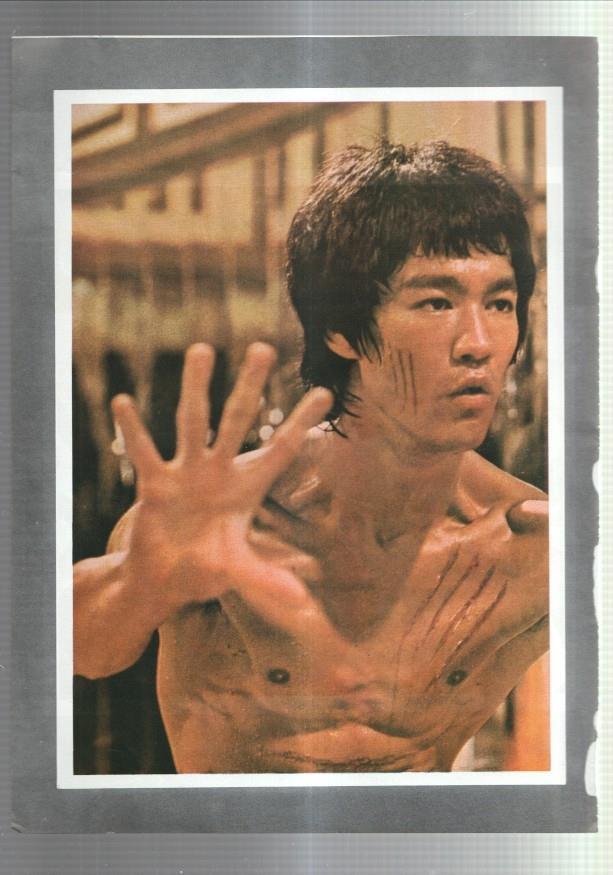Lamina Bruce Lee numerada 09