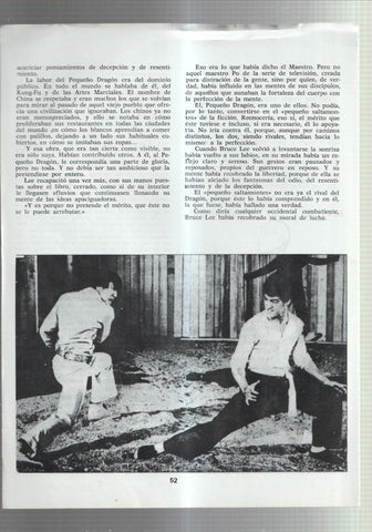 Lamina Bruce Lee numerada 16