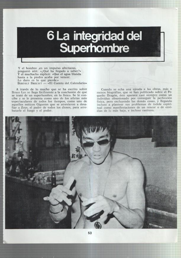 Lamina Bruce Lee numerada 17