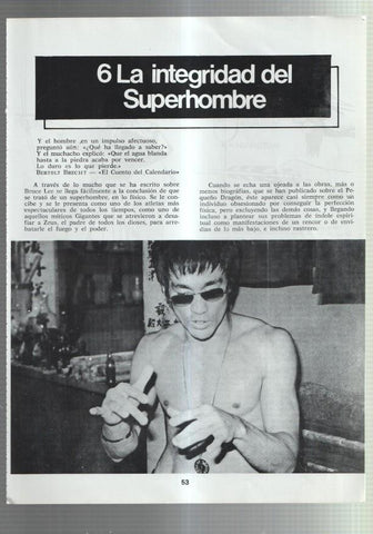 Lamina Bruce Lee numerada 17