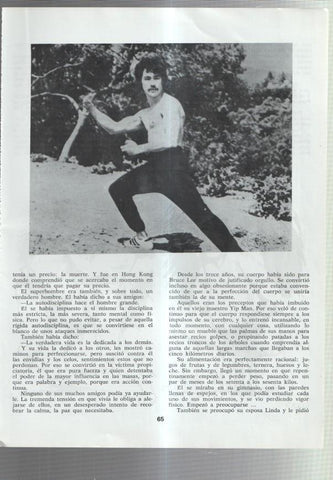 Lamina Bruce Lee numerada 20